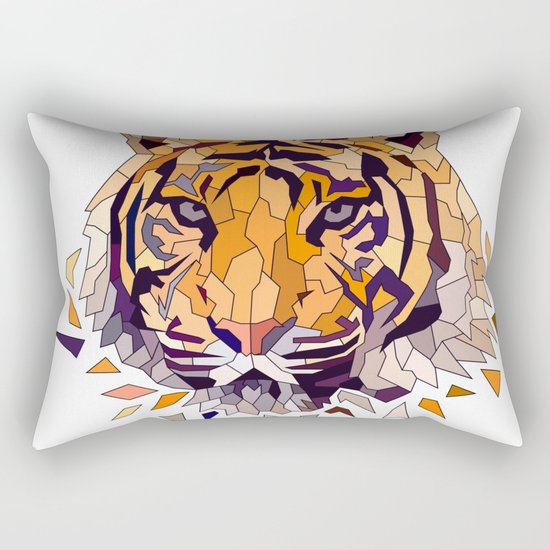 Tiger Rectangular Pillow