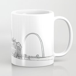 The Arch and capital with  carriage Mug