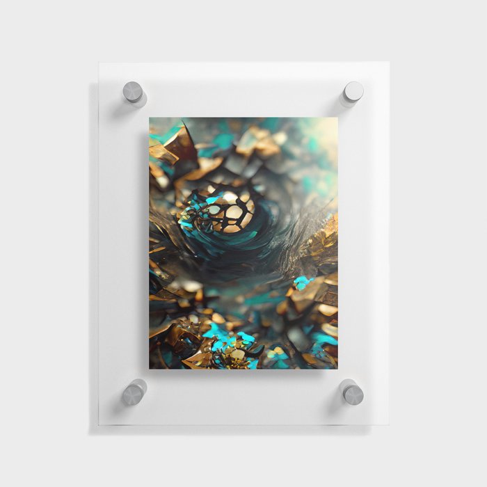 Ancient Technology Floating Acrylic Print