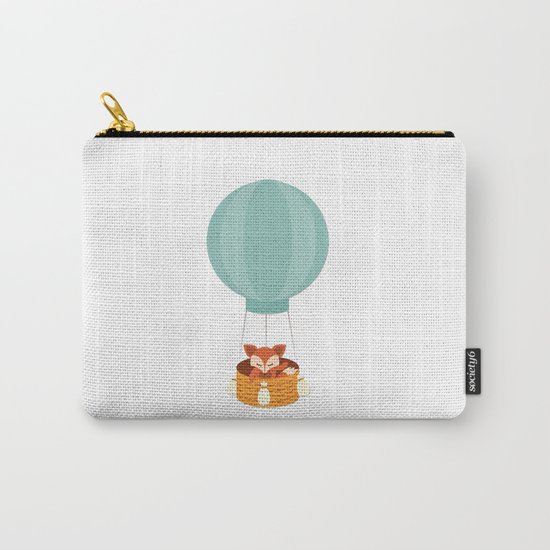 Flying fox- Animal Watercolor Illustration Carry-All Pouch