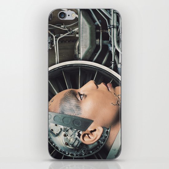 The Female Engine iPhone & iPod Skin