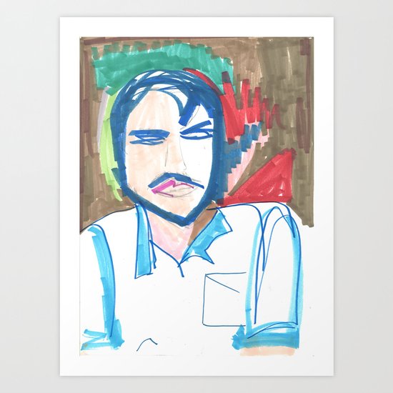 Male Man Art Print