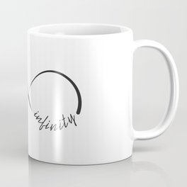 Minimalistic infinity symbol Coffee Mug