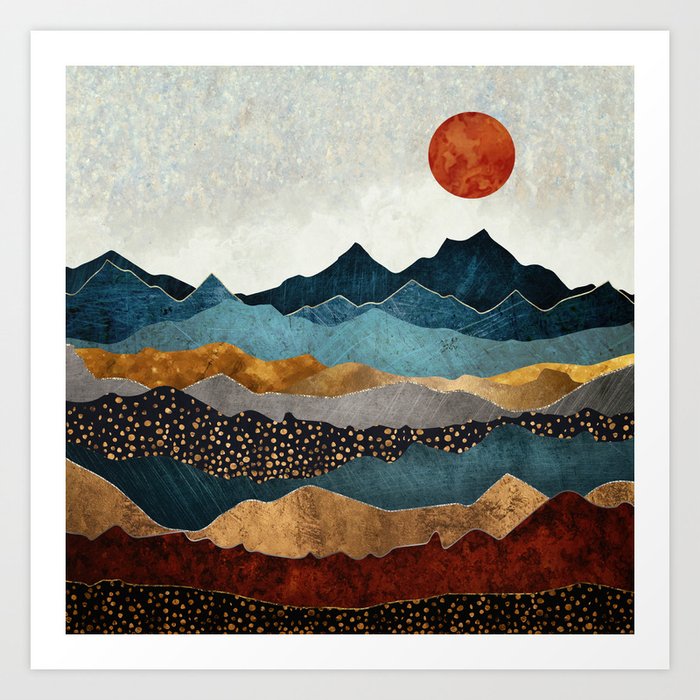 Amber Dusk Kunstdrucke Amber Dusk Kunstdrucke