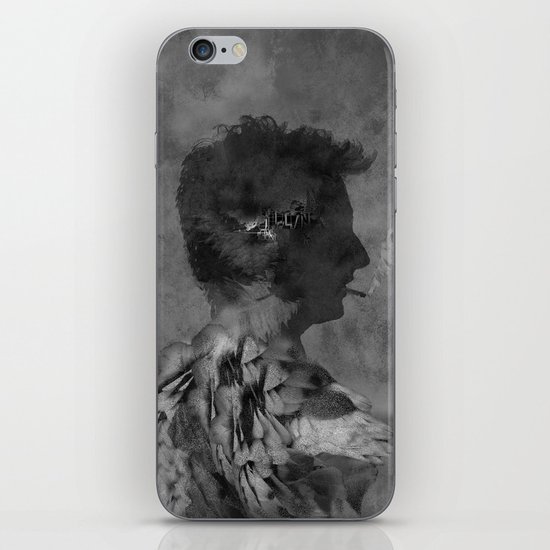 A tribute to Alain Bashung iPhone & iPod Skin