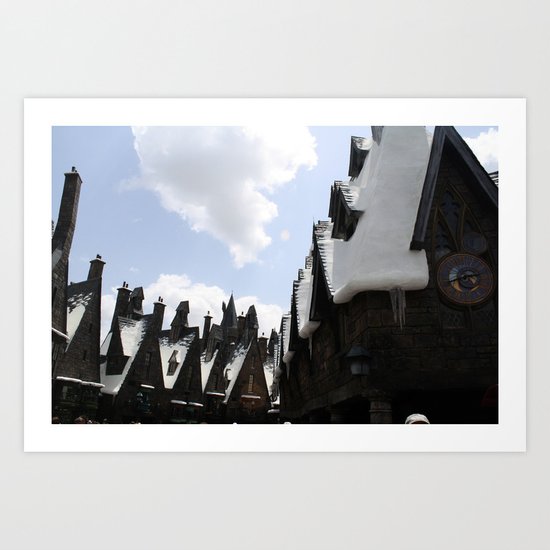 Hogsmeade Art Print