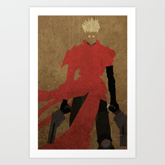 Vash the Stampede Art Print