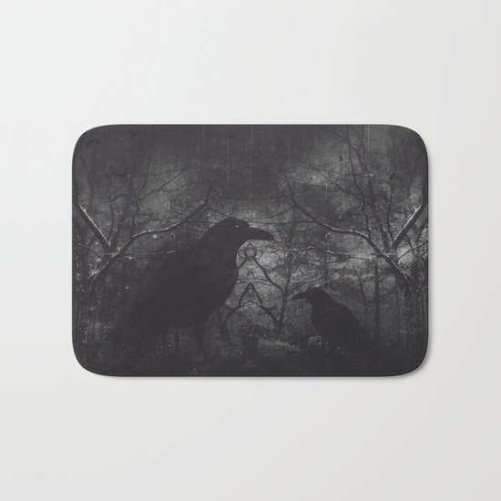 Theres someone at the door Bath Mat