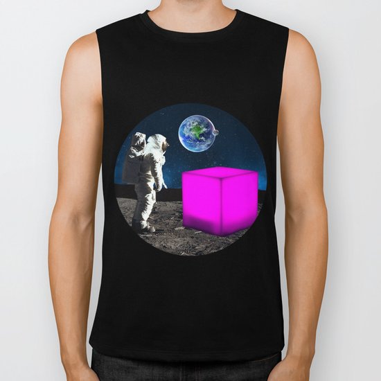 Cube from Space Biker Tank