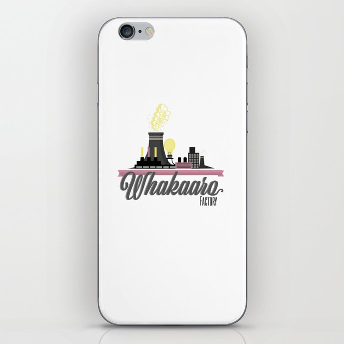 Whakaaro Factory logo iPhone Skin