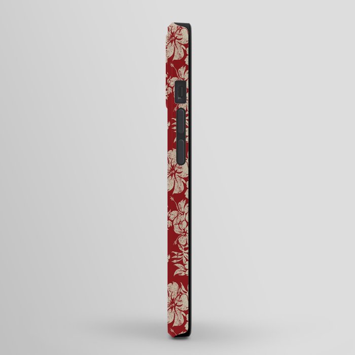 Club Surfing Longboard Surf Logo and Hibiscus Hawaiian Print