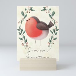 seasons greetings Mini Art Print