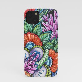 Zenflowers by Olha Chubay iPhone Case