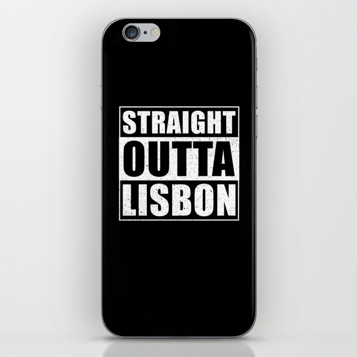 Straight Outta Lisbon iPhone Skin