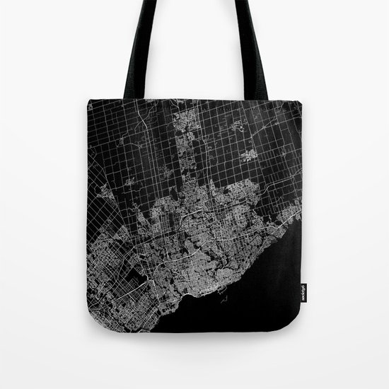 toronto map Tote Bag