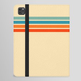 Ienao - Classic 70s Retro Stripes iPad Folio Case