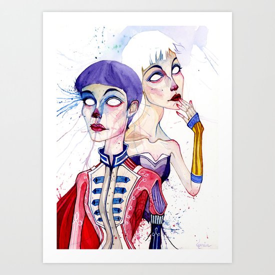 Cirque Art Print