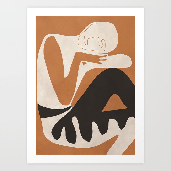 Abstract Art Figure Art Print