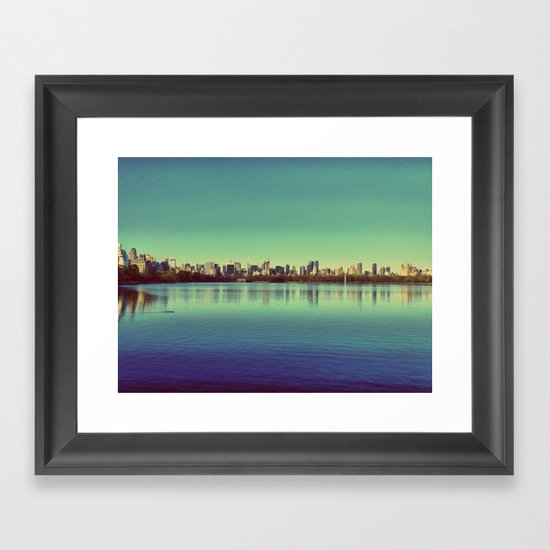 New York.. I've got you under my skin Framed Art Print