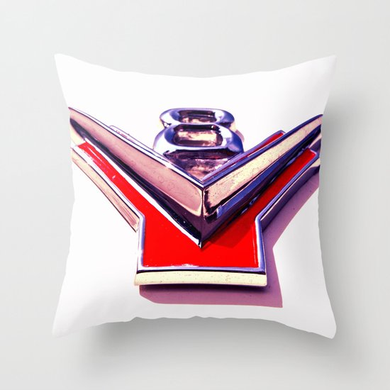 V8 Throw Pillow