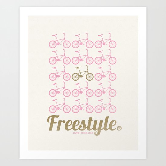 Freestyle - Hutch Trick Star Art Print