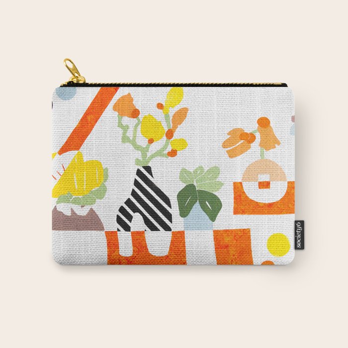 Printed Carry All Pouches | Society6
