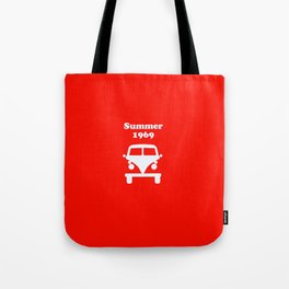 Summer 1969 - red Tote Bag
