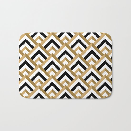 hill pattern Bath Mat