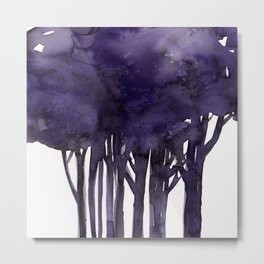 Tree Impressions No.1G by Kathy Morton Stanion Metal Print
