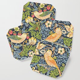 William Morris Strawberry Thief Restored Coaster