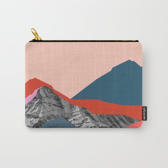 Graphic Mountains Carry-All Pouch