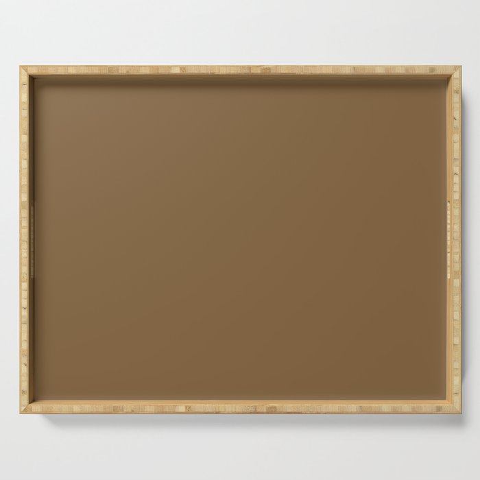COYOTE BROWN COLOR Serving Tray
