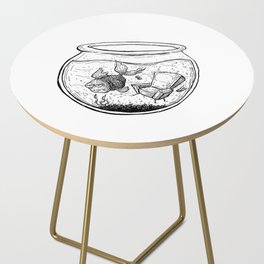 Fatigued Fish Side Table