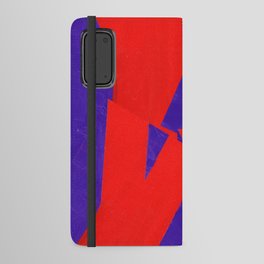 Simply Red and Purple Layered Android Wallet Case