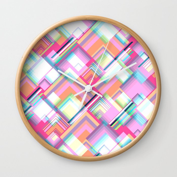 Spectacular geometry Wall Clock