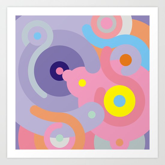 Modern Baroque Art Print