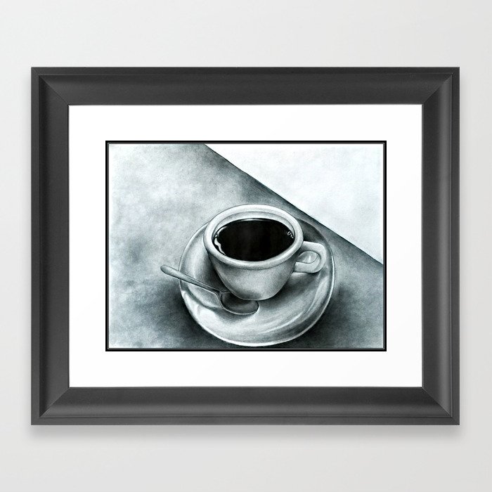 CoffeeTalk Framed Art Print