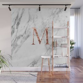 Rose Gold Marble Wall Murals For Any Decor Style Society6