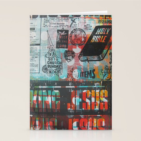 King Jesus Stationery Cards