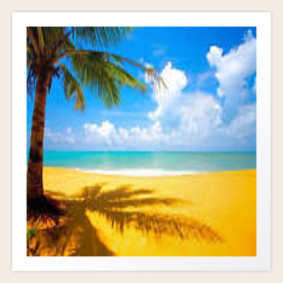kill the beach Art Print