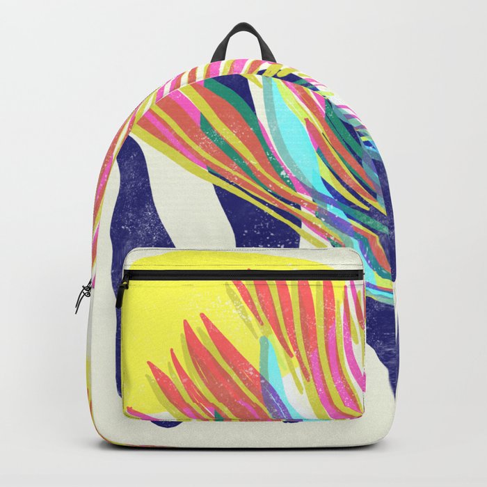 Colorful coral reef , ocean, beach, coast Backpack