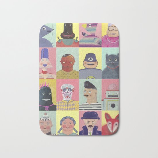 bobbies friends Bath Mat
