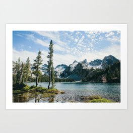 Idaho Mountain Lake - Nature Photography Art Print