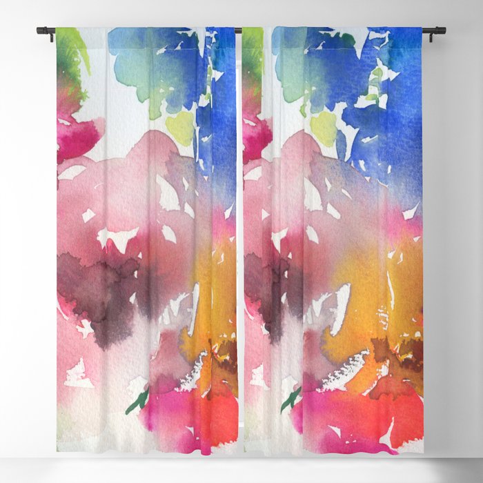 so colorful N.o 6 Blackout Curtain