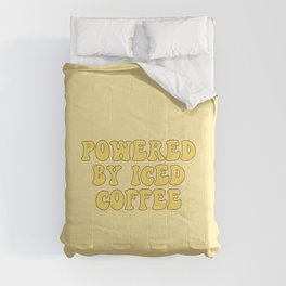 Powered By Iced Coffee Comforter