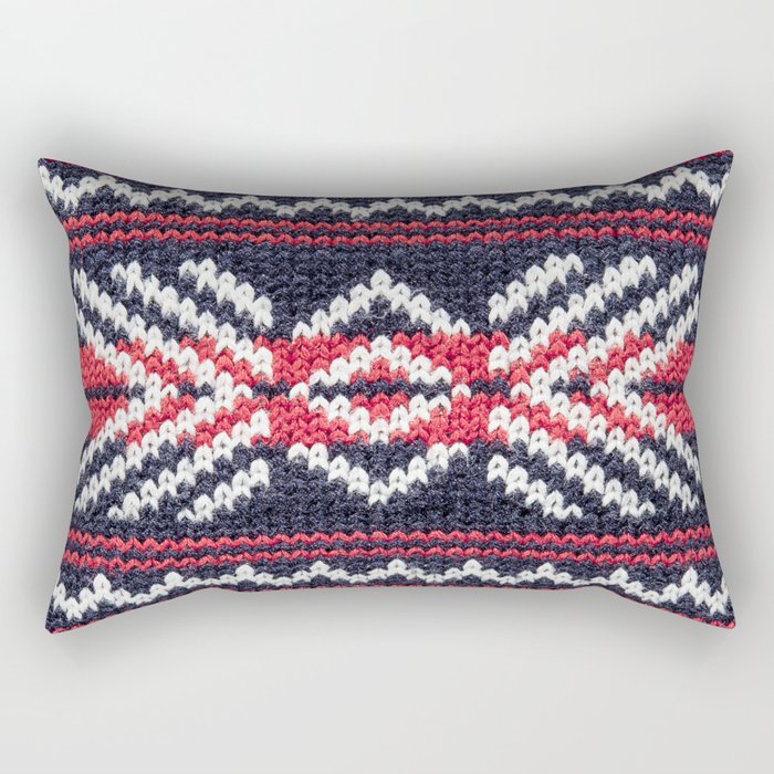 Textile Texture 03 Rectangular Pillow