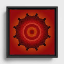 Heart of the Volcano Framed Canvas