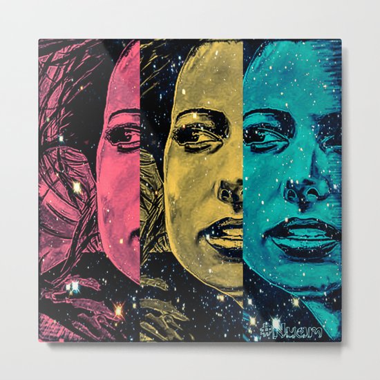 I'm Waiting ! Metal Print
