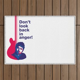 Noel Gallagher - Don't Look Back In Anger 02 Outdoor Rug
