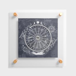 Heliocentric Floating Acrylic Print